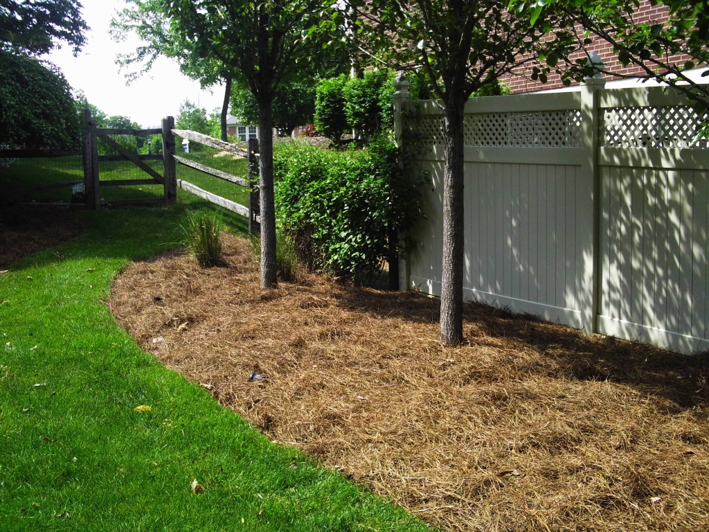 Spring Cleanup 2019 with Pine Staw Mulch mybigc.com/2020/02/28/spr…