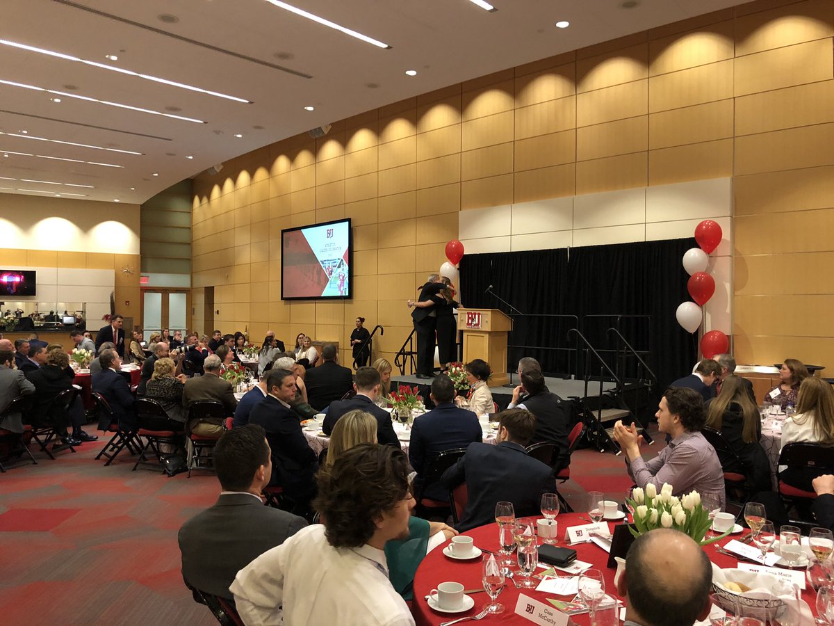 TerrierFund's tweet photo. Such an incredible evening celebrating our leadership donors and the student-athletes who benefit from their generosity at this year’s Athletics Leaders Celebration. This was our largest group to date! Many thanks to all who choose to invest in BU Athletics. #GoBU https://t.co/02xYciwqtG