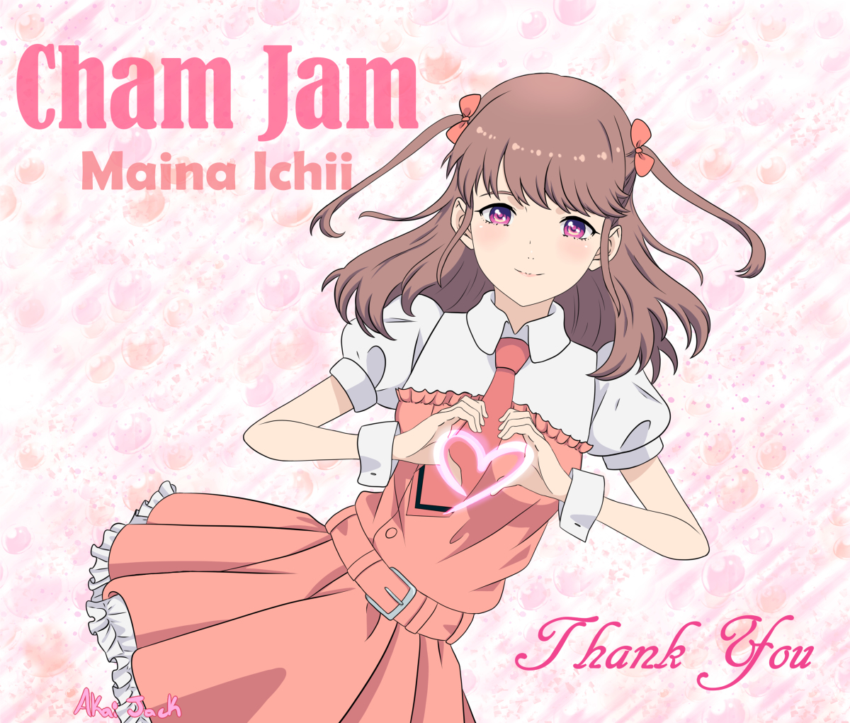 Thank You #推しが武道館いってくれたら死ぬ #推し武道 #市井舞菜