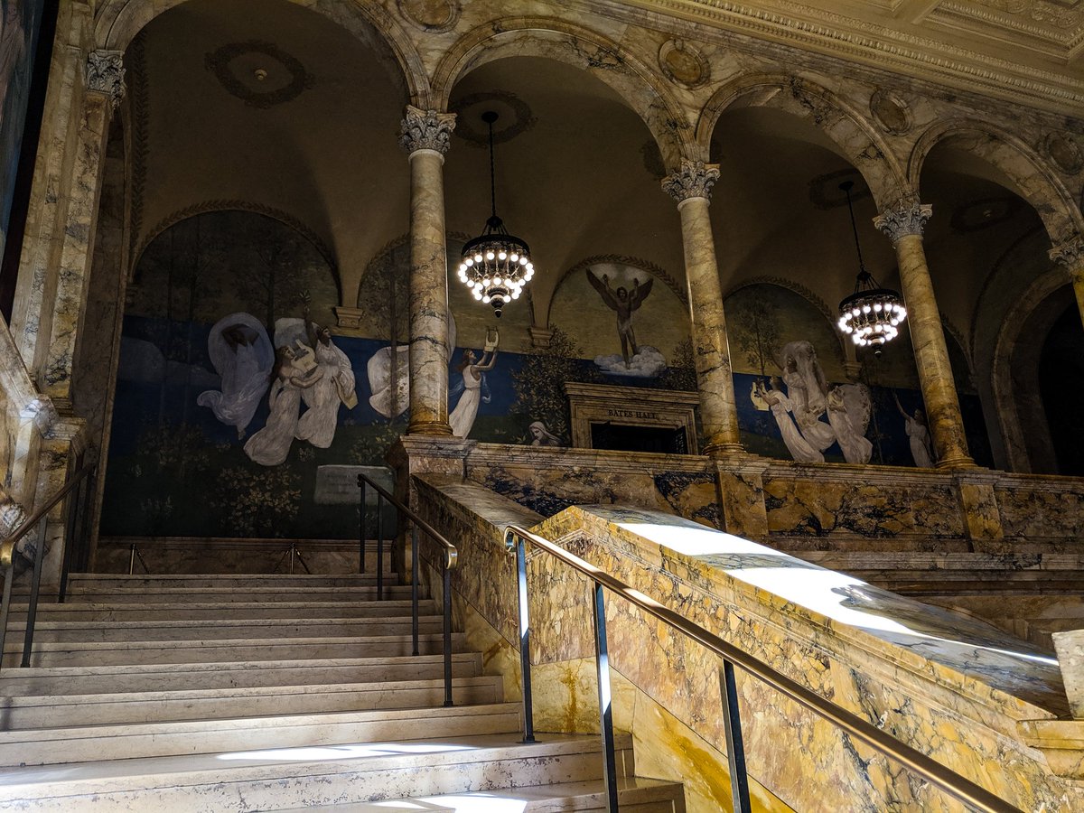 AprilMonstar's tweet image. Boston Public Library