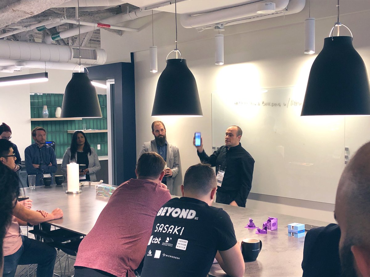 beyondAEC's tweet photo. The #beyondAEC 2020 Hackathon starts with a fierce brainstorming session. With over a dozen project idea pitches &amp; counting, choosing teams will be hard! https://t.co/4gpojeQW7R