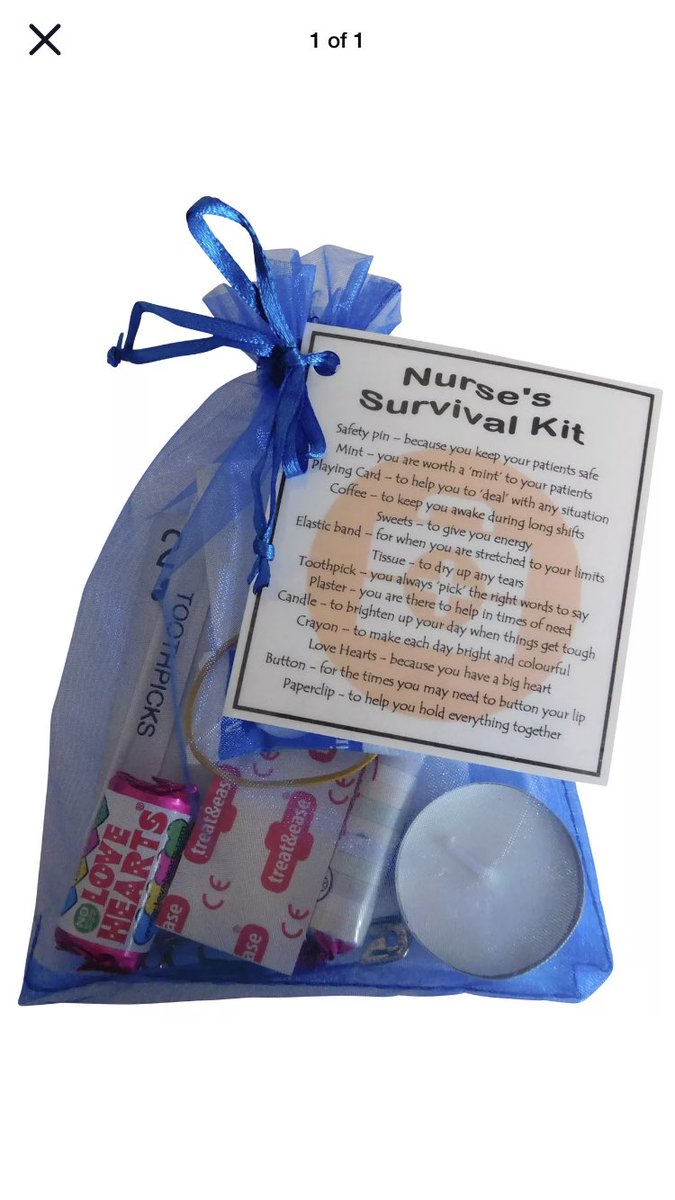 Punc_290597's tweet photo. @receivingconsnt @CYPStNN @WeStudentNurse @StNurseProject I once was giving a nurses survival kit from my mentor which I thought was a different gift but I loved it 👩🏼‍⚕️ https://t.co/J3Gr5rEYIv