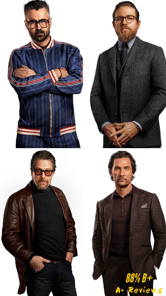AReviews3's tweet photo. The Gentlemen

A great time at the movies. Guy Ritchie is back! Go see it!#thegentlemen #matthewmcconaughey #charliehunnam #henrygolding #michelledockery #colinfarrell #hughgrant #guyritchie #crime #action #comedy #raunchy  #fashion #screenplay #cinematography #greatfilms01 https://t.co/dCoExNxcOT