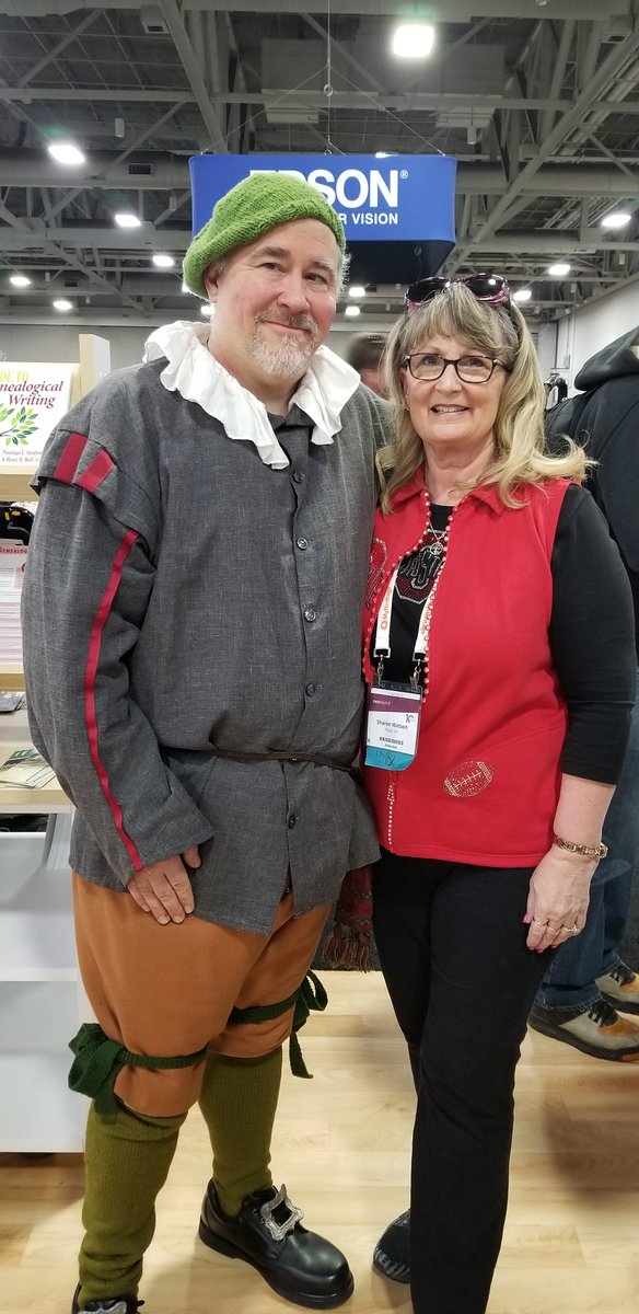 SharonWatson265's tweet image. Having fun at Roots Tech 2020.
@AmericanExperts #pilgrimdave #rootstech #NotAtRootsTech