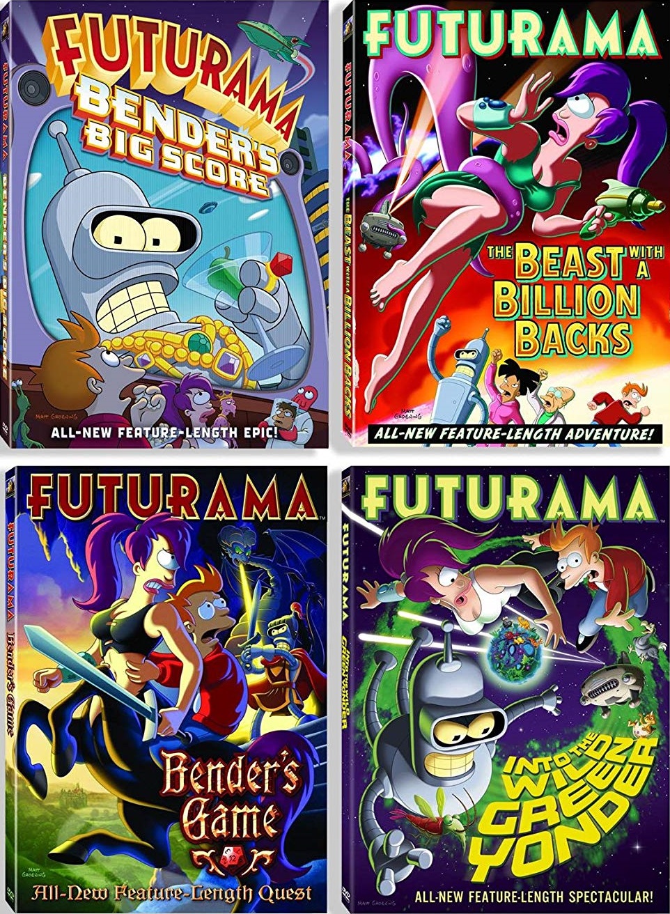 Musui Futurama映画全4作品視聴 シンプソンズのマット グレイニングが31世紀の未来を描いたtvシリーズの映画版 以前ファミリーガイと一緒に買っておいたのを消化 ロボットのベンダーがいいキャラしてて外人がやたらとアイコン画像に使いたがるのもわかる Musui Futurama映画全4作品視聴 シンプソンズのマット グレイニングが31世紀の未来を描いたtvシリーズの映画版 以前ファミリーガイと一緒に買っておいたのを消化 ロボットのベンダーがいいキャラしてて外人がやたらとアイコン画像に使いたがるのもわかる