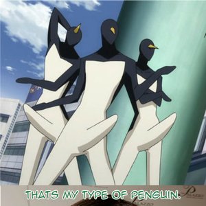 Veganlove20's tweet photo. @CookieStratford ummm penguins?! ๐ #funimationpeepshow https://t.co/nDclYKo6yJ