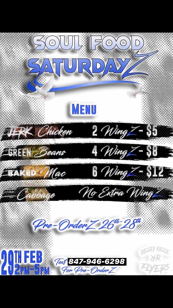MuDelta1920's tweet image. Please text 1-847-946-6298 to place your order ❕🍴😋 #SIUC 💙🥰