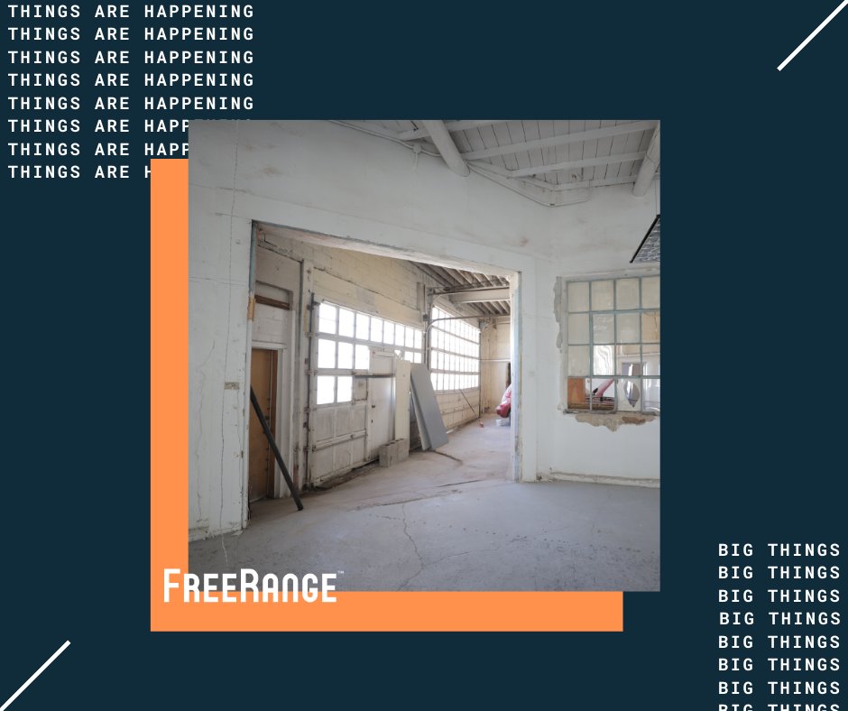 You're gonna want to be apart of this! A little peek into some progress happening over at our Central location. FreeRange looks forward to sharing this special space with you all! #coworking #coworkingspace #events #eventspace #abqevents #abq #abqphotography #newmexico