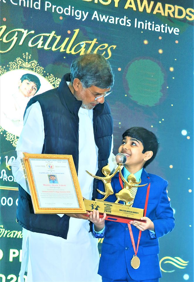 Global Child Prodigy on Twitter: "Master Akash Vukoti receiving Global Child Prodigy Awards in the Category of Language. @akashvukoti #gcpawards2020 #childprodigy #language #talent #gcp… https://t.co/L7JpeCkKTQ"