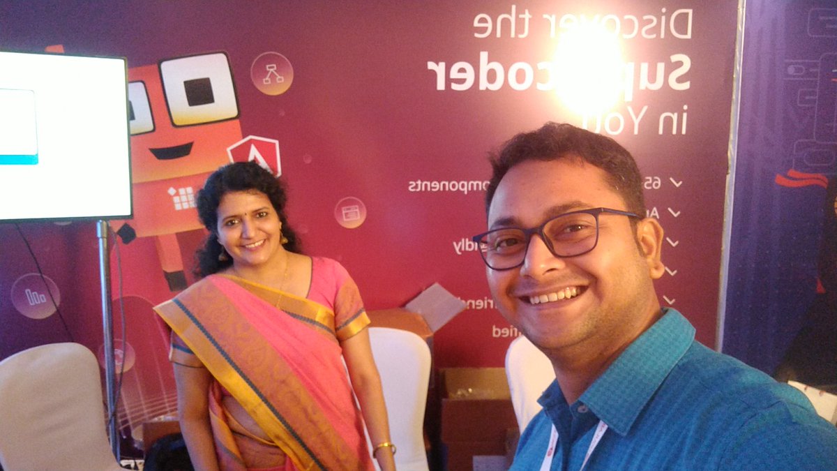 We are <a href="/Syncfusion/">Syncfusion</a> booth in #ngIndia #ngIndia2020 

#syncfusionatngindia