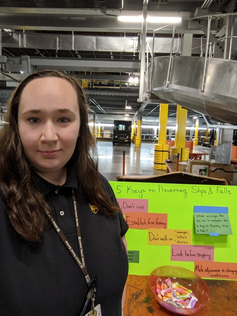 9739T M&amp;G 5 keys to slip &amp; falls quiz, great job guys!! <a href="/SteveReddingUPS/">Steve Redding</a> <a href="/Joseph_Braham/">Joe Braham</a> <a href="/gditto3/">Geoffery McKenzie</a> <a href="/NorthwestUPSers/">Northwest UPSers</a> <a href="/jamesjpeterson/">James Peterson</a>