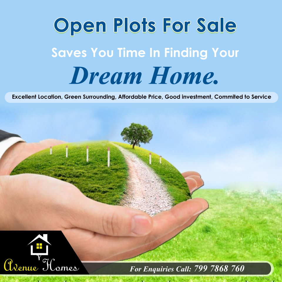 #AvenueHomes in #Kothur is saving your #time in finding your #dreamhouse at an #excellentlocation in #greensurroundings at #affordableprices. #OpenPlots are #forsale at #kothur.
