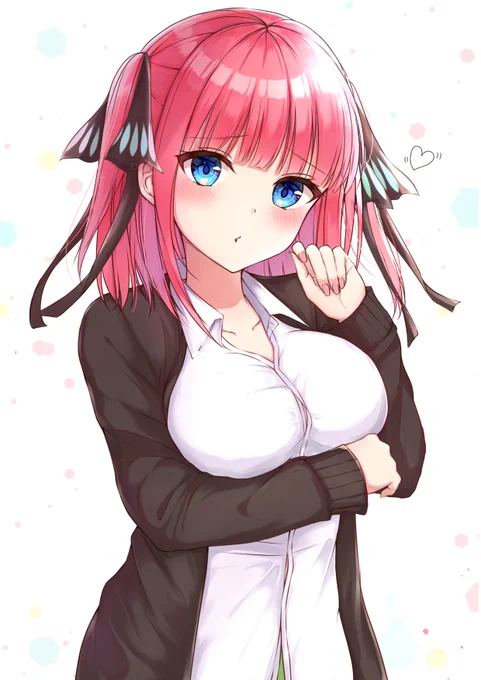 あなたはロング派?ショート派??
#五等分の花嫁 #中野二乃 