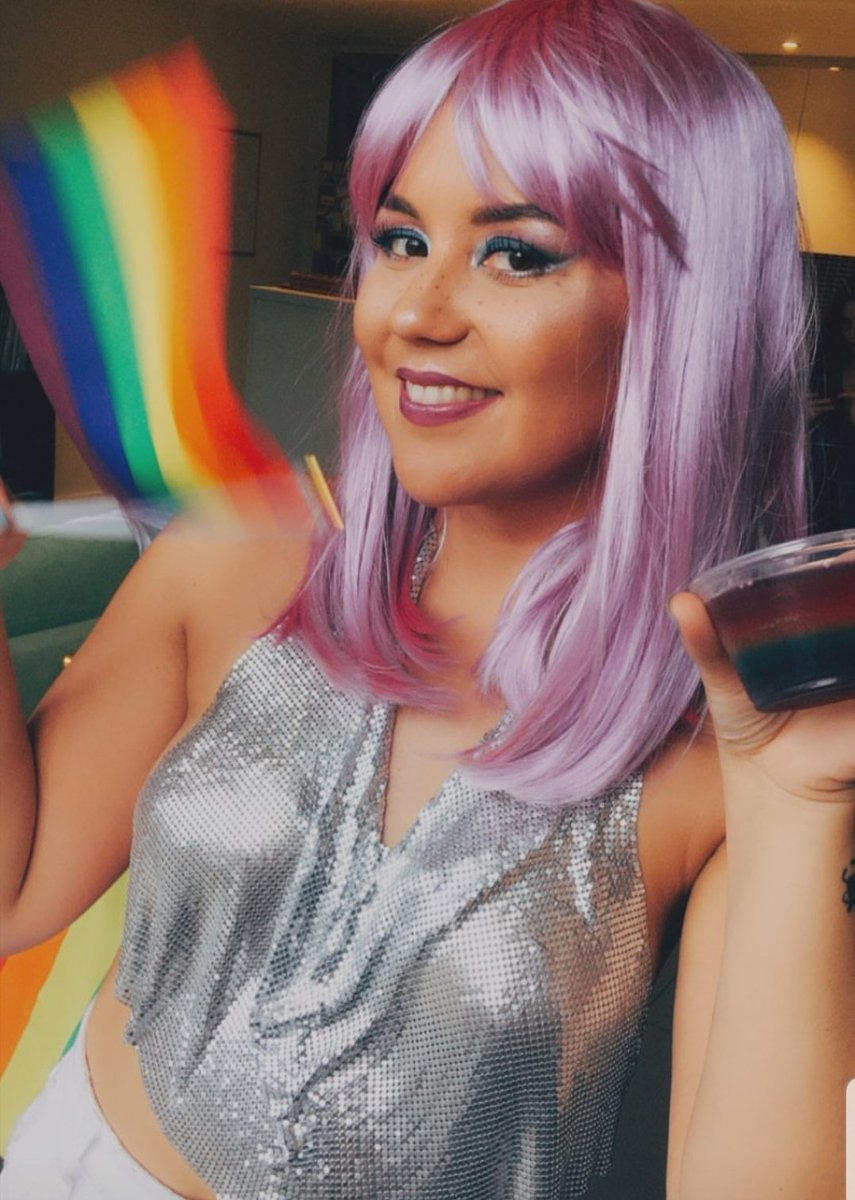 TLRLiveShow's tweet photo. Our beloved crew loving life at #SydneyMardiGras! Kristy Everett (Video Editor), MahVeen Shahraki (Co-Producer) and Erika Medina (Production Coordinator) #WhatMatters #TLRLive https://t.co/8GVwAS1ySK