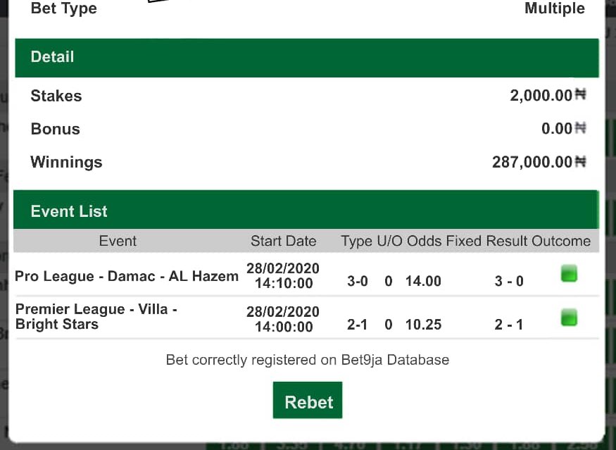 BBladze's tweet photo. My yesterday game won. Thank you for another win @DANSOCCERTIPS you're amazing

#Leicester #COVID19Nigeria #Courtois #odogwu #CoronavirusKe #LeapYear #coronavirusinlagos #david #ThisLoveByTolu #sylvia #kanye #Australia #rosie #kachi #Democrats #harden  #PlayStore #HelloDearCrush https://t.co/Rw0iMiEXHz