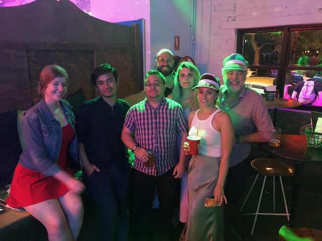 Western Sydney Microbial Systems Laboratory Mardi Gras Mini Golf Pre-Semester bash <a href="/GemmaDeakin93/">Gemma Deakin</a>  @Nic_TJ_Stanley