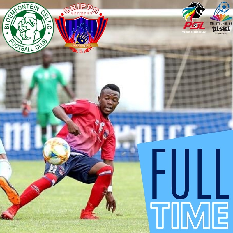 ChippaUnitedFC's tweet photo. 📢 FULL TIME📢
🏆#MultiChoiceDiskiChallenge
@Bloem_Celtic Reserves 0️⃣ - 1️⃣ @ChippaUnitedFC Reserves
#Asidlali
#Asiphelelanga🌶️🌶️🌶️
#Sikubooo 🌶️🌶️🌶️
#PrideOfEasternCape 🌶️🌶️🌶️
#AyeyeChilliboysAyeye 🌶️🌶️🌶️🔥🔥🔥 https://t.co/7oYq8lMYBx