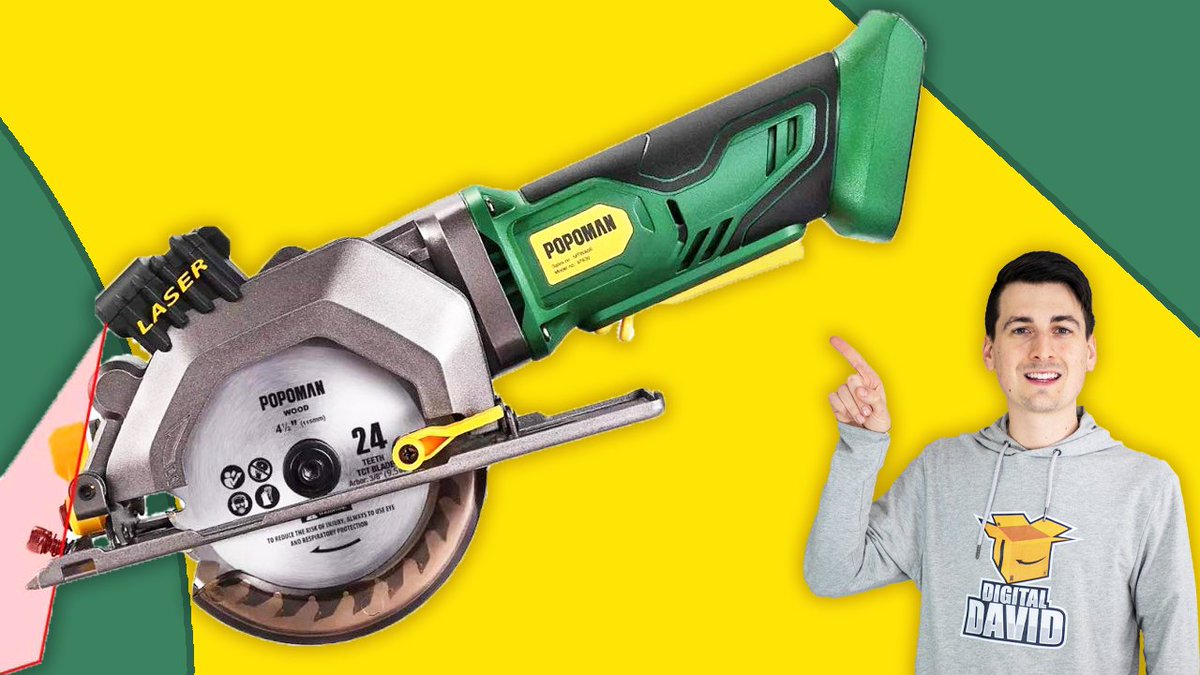 DigitalDavidREV's tweet photo. #POPOMAN Cordless Mini Circular Saw Review
Buy on Amazon: https://t.co/bVwbjzxx5h
Review: https://t.co/mvj9J8ZHsX
#PopomanTools #CircularSaw #Saw #MiniSaw #DIY #ToolReviwer #ToolReview #ToolReviews #CordlessSaw #Unboxing #Unboxed #Unboxin #Unbox #AmazonReviewer https://t.co/u85aeJBgio