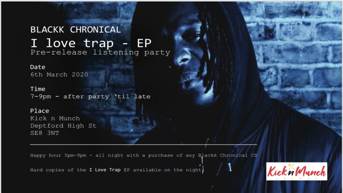 Listening party next week for the new project ... performing #Titles on the night