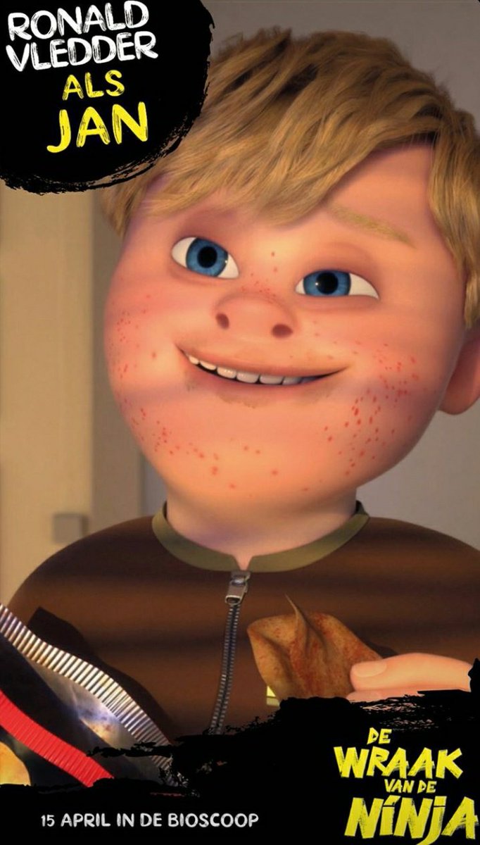 Mijn naam is Ronald, maar jullie mogen mij ook wel Jan noemen. Ook ik spreek een stemmetje in voor de film De wraak van de ninja. ❤🙌 Kinderdroom!

Check de trailer hier: youtu.be/oigi5Y5ydiI
