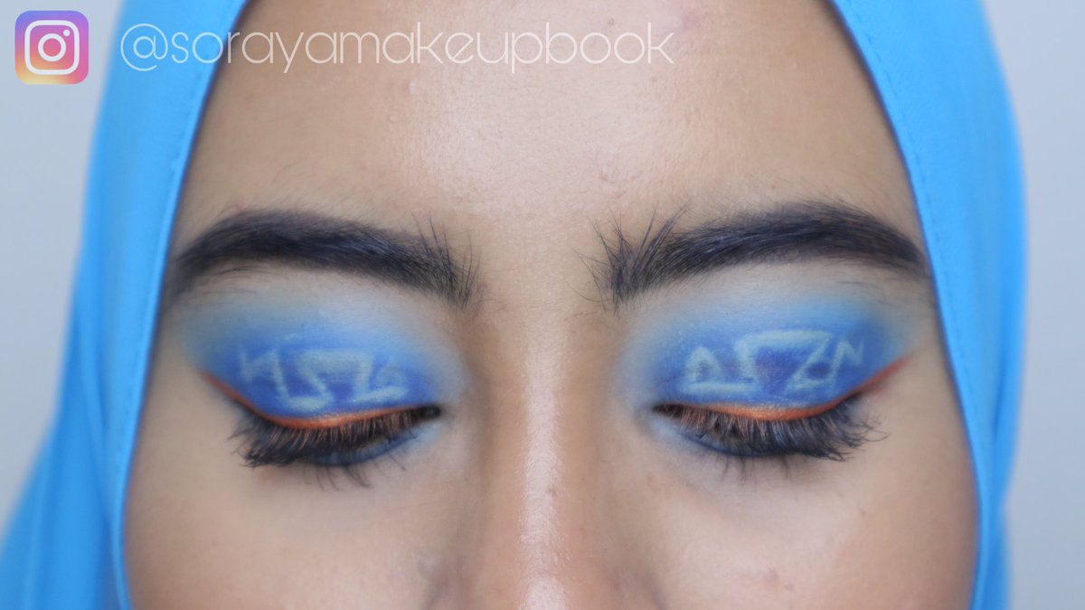 KaizoIsLyfe's tweet photo. February 2020 #MonstARTchallenge : Draw This In Your Style -- BoBoiBoy Glacier
The inspiration comes from Glacier's cape. This is the hardest eyeshadow art I've ever done in my life π. Also because my eyes are so hooded, I can't get all the lines to be as sharp as possible. https://t.co/l3RRUIafFQ