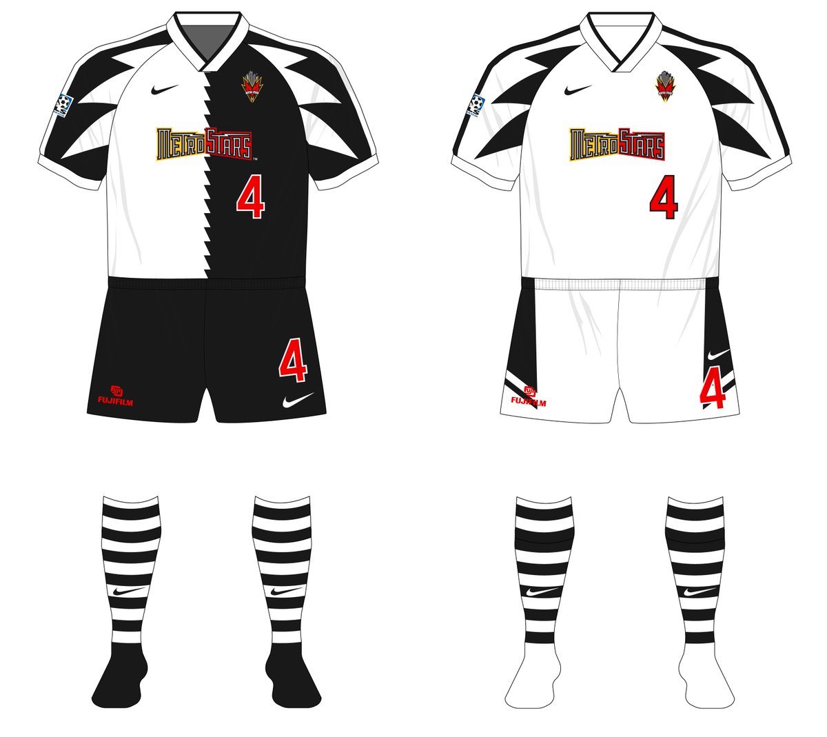 metrostars jersey history
