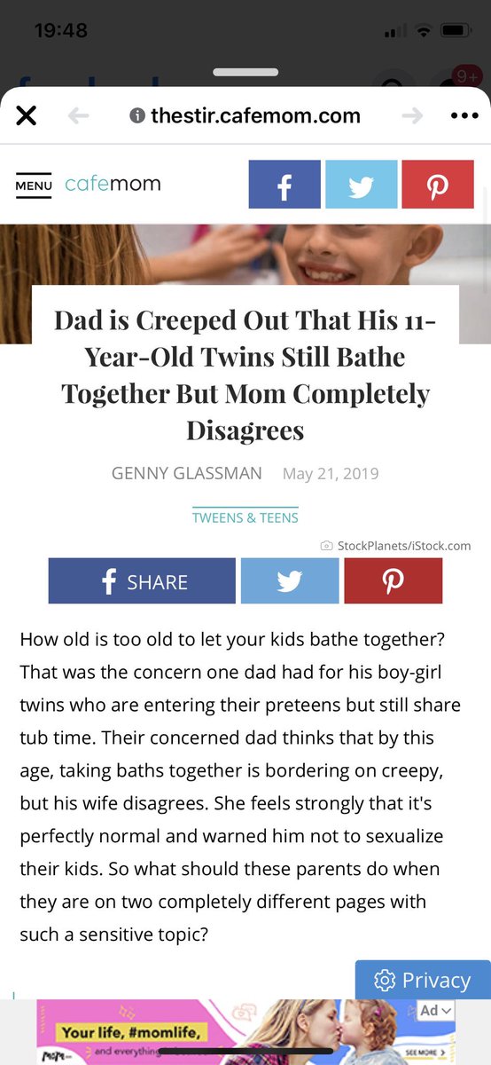 DailyMalePod's tweet photo. We discussed this on our most recent episode - How does everyone feel about this.....? Whoโs is right the Mother or the Father? #DailyMalePod https://t.co/NKvSIF1A0f