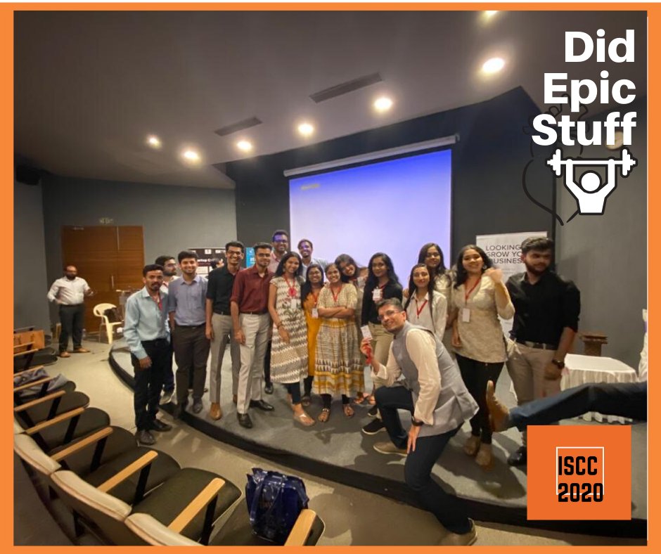IncubationCong's tweet photo. #TeamISCC #TeamBULMIM #TeamBhavan's It's a wrap!!! Thank you for being a part of this! https://t.co/29nFKqyDYp