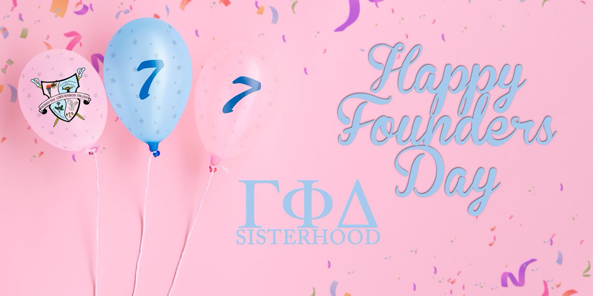 BeForeverU's tweet photo. #HappyFoundersDay to the #Sorors of #GammaPhiDelta Sorority, Inc. Soror Elizabeth A. Garner had a vision that she shared with her sister, Dr. Violet T. Lewis, President and Founder of Lewis College of Business. 77 years later, we are standing strong. #F28 #WeAreUnique https://t.co/osFcXMYOir