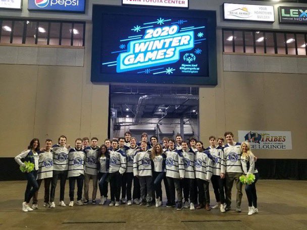 Thank you for having us at the opening ceremonies of the Special Olympics! Good luck to the Athletes! @WenatcheeWild1