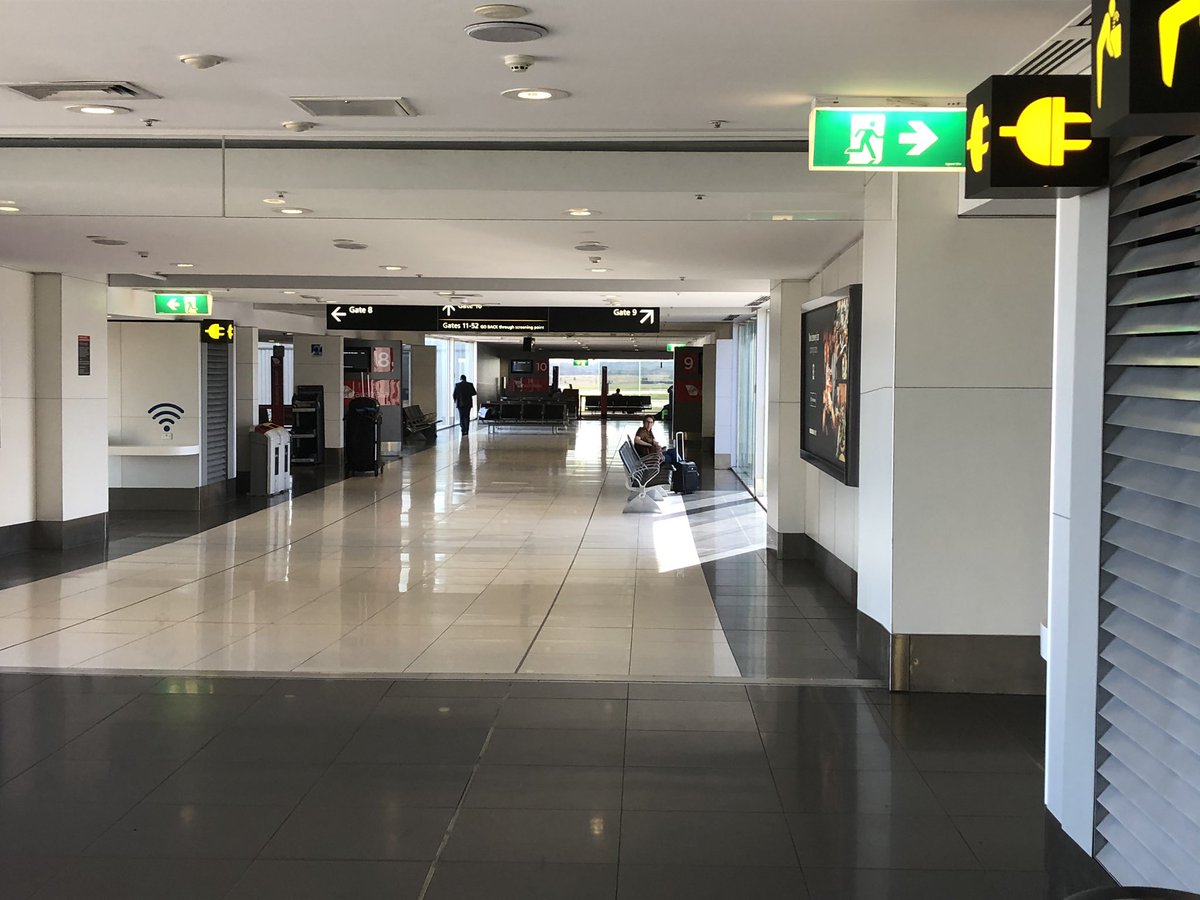 I’m at Melbourne Airport and the past 2 hours here have been the quietest I have ever seen. If you halved the numbers through here - you’d label this a strong indicator of RECESSION - if we aren’t already getting drawn into that reality.