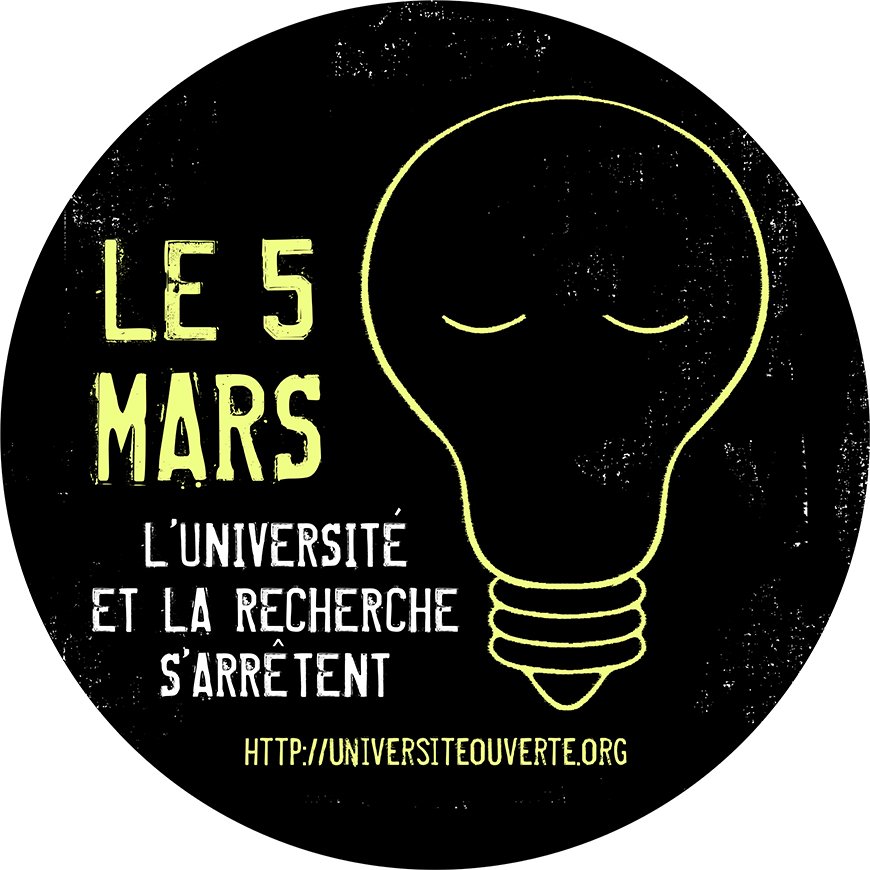 T_Deguilhem's tweet photo. Le #5Mars je m'arrête #NonLPPR @UnivOuverte @rogueESR @EmploiESR @sluniversite @SauvonsLaRecher https://t.co/7vLPHn5iLV