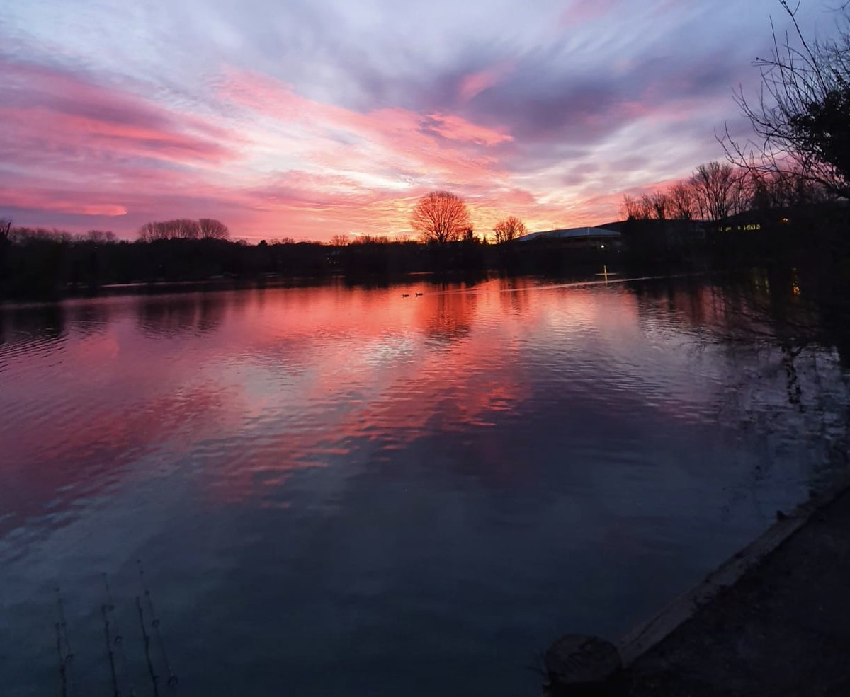 incrediblebaits's tweet photo. Stunning sunset sent in by Arron. Spring is certainly on the way. Good luck to everyone on the bank this weekend. Tight lines and wet nets.
#incrediblebaits #carpfishing #carplife #spring #sunset #carpy #nofilterneeded #onthebeatentrack #wetnets #carpaddict https://t.co/B8u7NrfV6Q