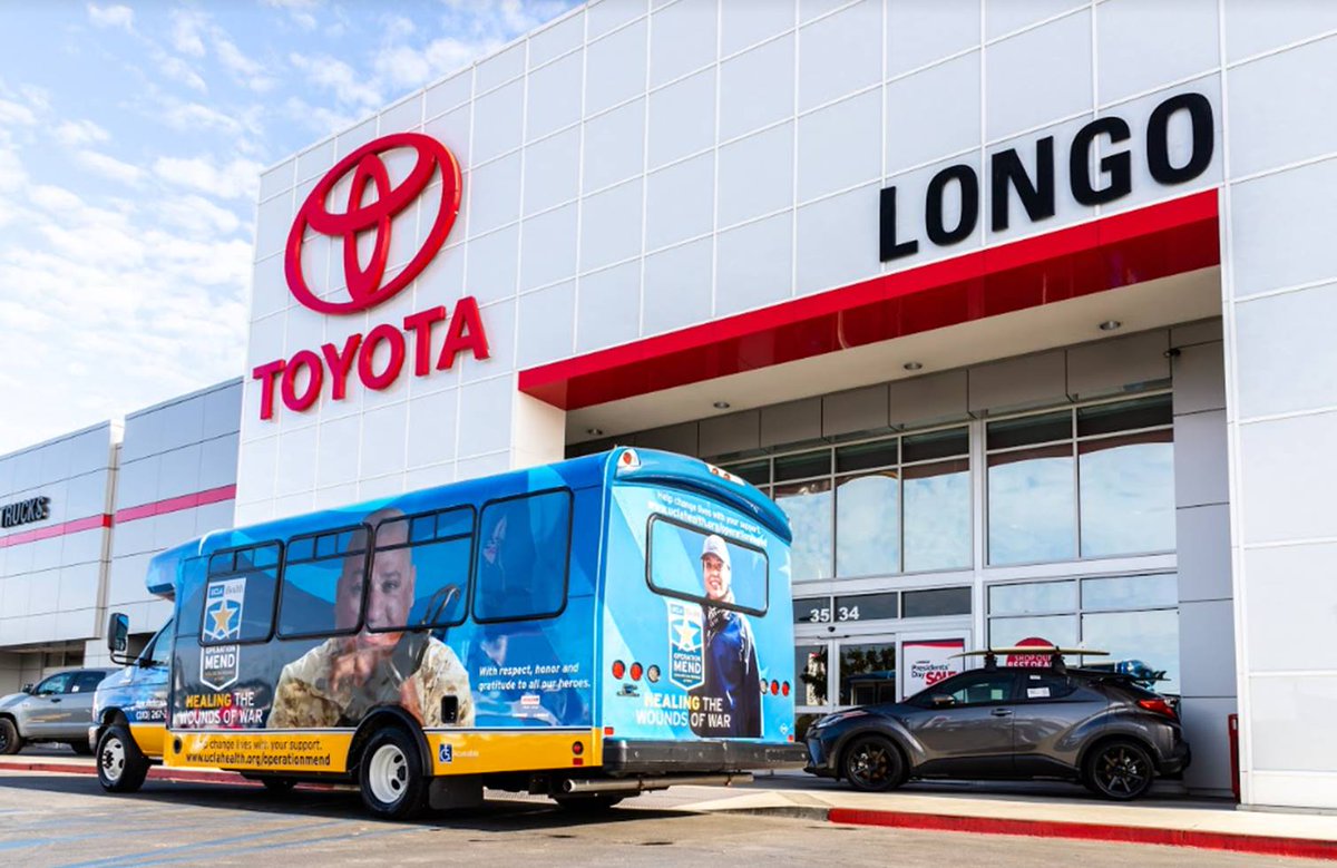 longolexus's tweet image. Penske Motor Group is donating a brand-new customized F450 Passenger bus to @UCLAHealth's Operation Mend, a non-profit supporting Wounded Veterans medical services, providing safe, reliable, stress-free transportation to veterans traveling to Los Angeles for medical services.