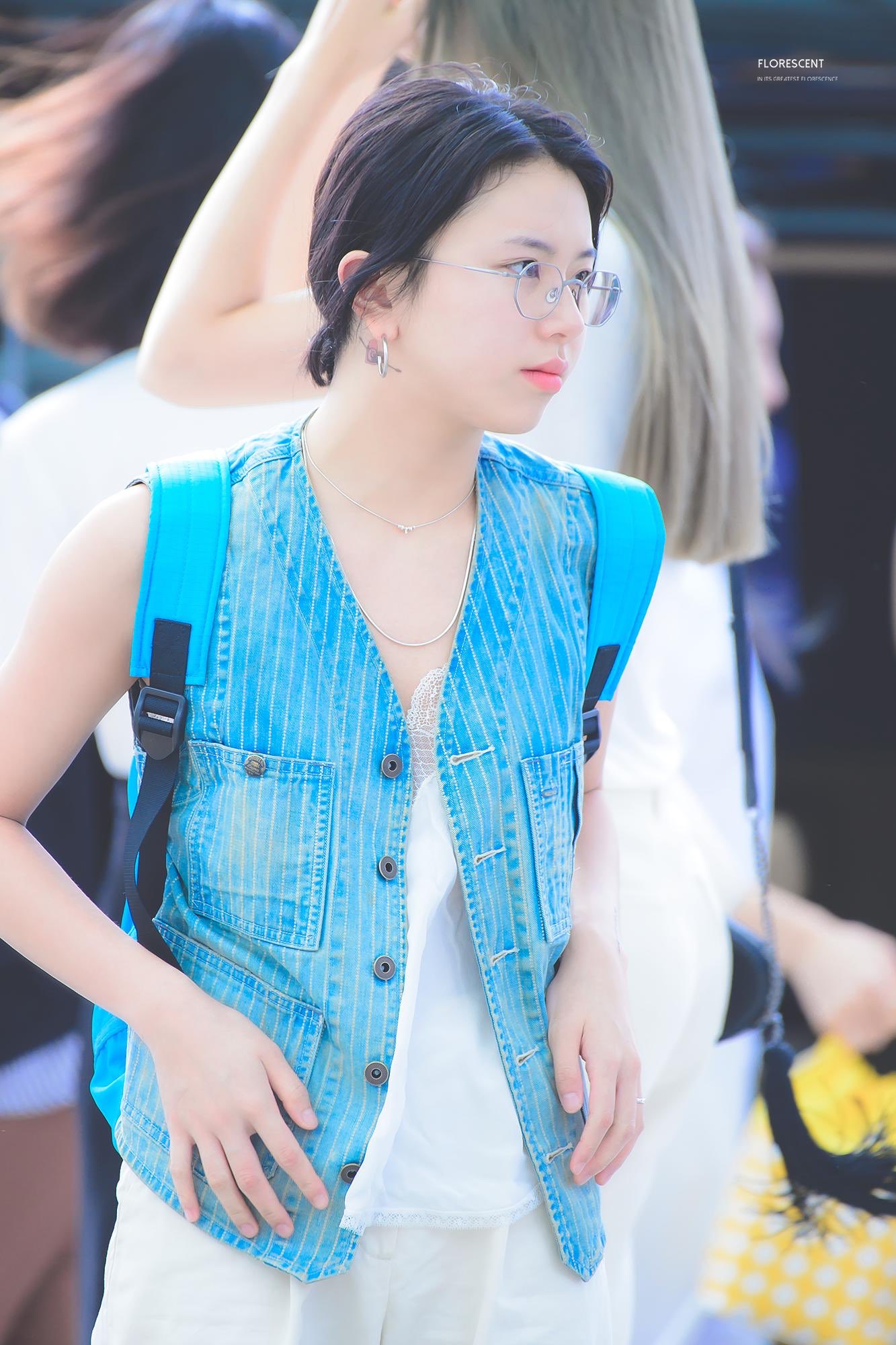 TWICE チェヨン　タンクトップ 写真】「新しいタトゥー!?」TWICE・チェヨン、タンクトップから