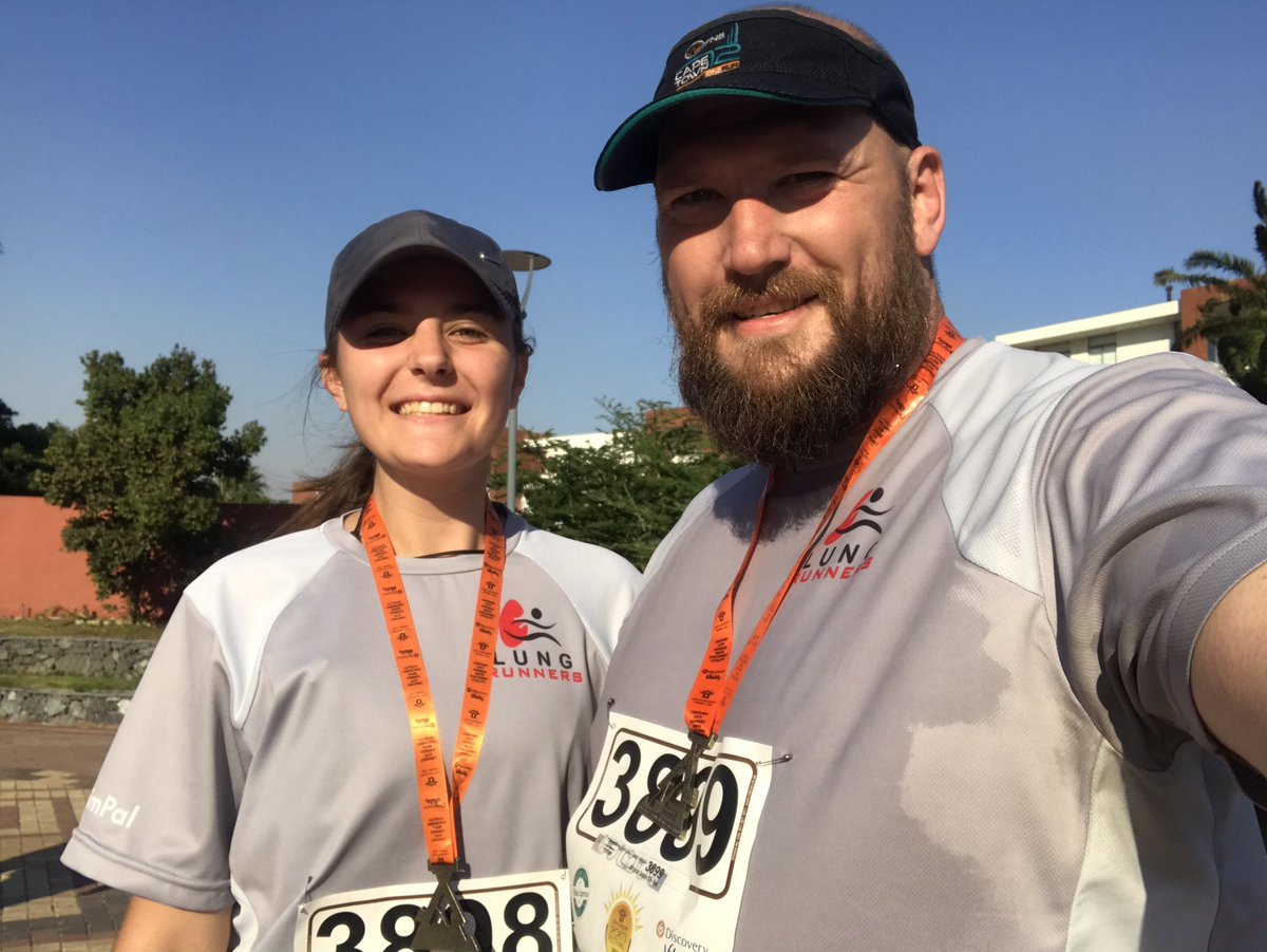 OneLungBanditZA's tweet photo. After pic not too bad. Super proud. This was fun #LungRun https://t.co/FBrx05dbjX