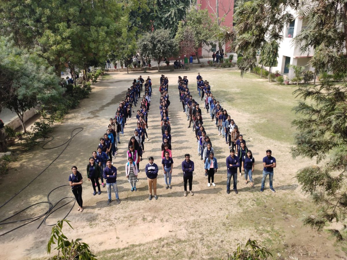 nss_unit_sac's tweet photo. NSS-SAC successfully observed 100th events i.e.(समाप��) of the session (2019-2020) with great enthusiasm,hardwork  dedication of NSS unit.The event आगमन से समापन (एक यादगार सफर) began with marching of nss members with nss clap and taking review of nss work in college premises https://t.co/fCl0PE9hiN