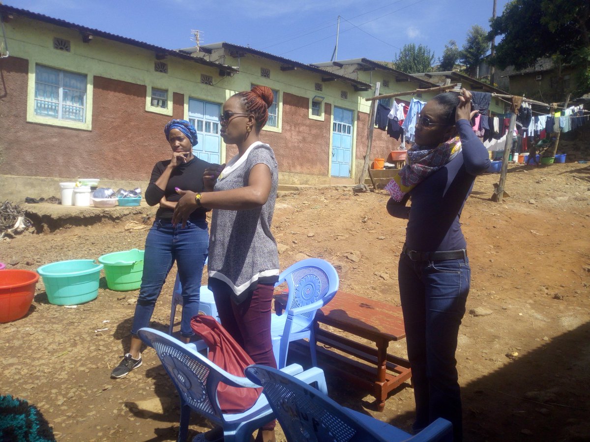 LilyOkeyo's tweet photo. #mhmconferenceke 
At Kamukunji slums in Eldoret  speaking to the mothers and girls 
@LilyOkeyo @WorkHerDream https://t.co/6w06l5GoKp
