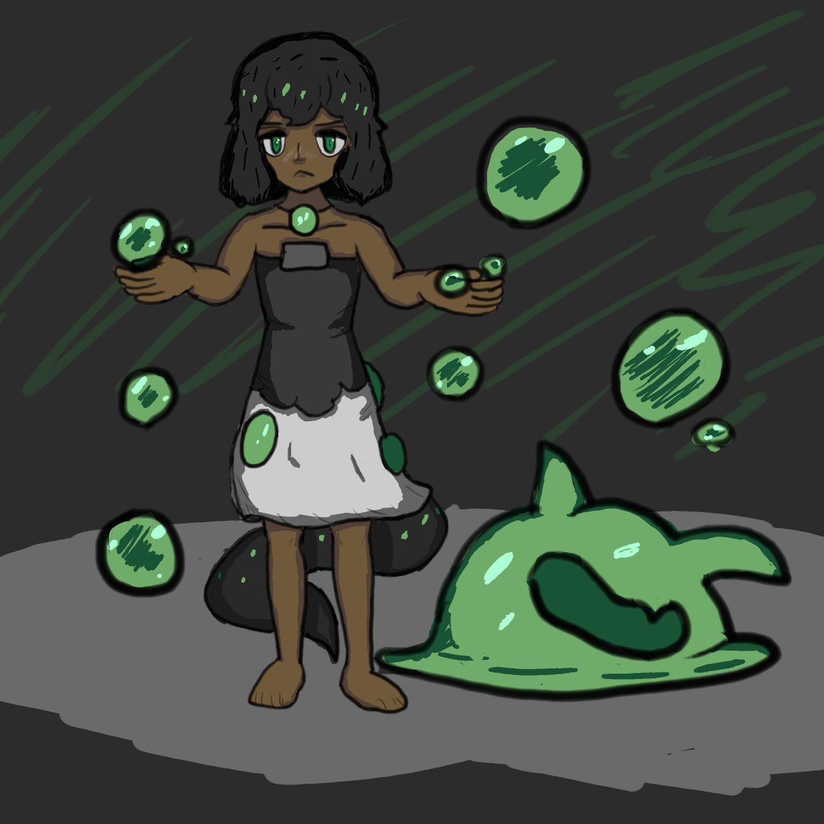 Have to give some love for my favorite girl in Maiden and Spell. Fun game, would recommend trying it out if you haven't yet! #MaidenAndSpell