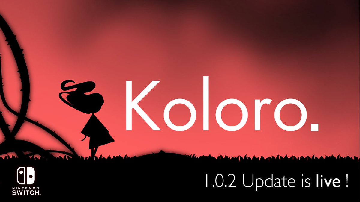 Sköll Studio (@skollstudio) on Twitter photo 1.0.2 Patch is now available for Koloro on <a href="/rNintendoSwitch/">/r/NintendoSwitch</a> !
This patch fixes bugs that prevented lasers from activating on world 4.
#indiegame 1.0.2 Patch is now available for Koloro on <a href="/rNintendoSwitch/">/r/NintendoSwitch</a> !
This patch fixes bugs that prevented lasers from activating on world 4.
#indiegame