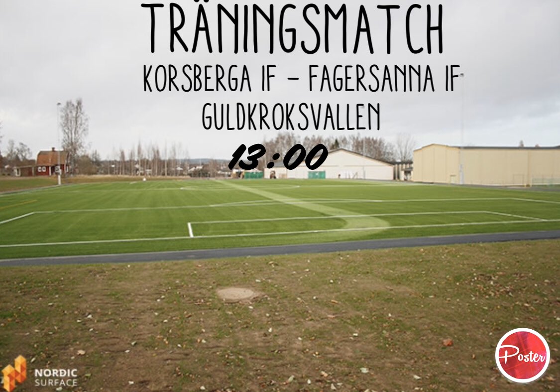 fagersannaif's tweet photo. Då var det dags för årets första träningsmatch, Välkomna!
#FORZAFIF https://t.co/egEnVMME0V