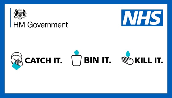 You can help prevent the spread of flu germs and viruses and it's really easy 👍 

Remember to Catch it ✅ Bin it ✅ Kill it ✅ - use a tissue, bin used tissues and wash your hands thoroughly.