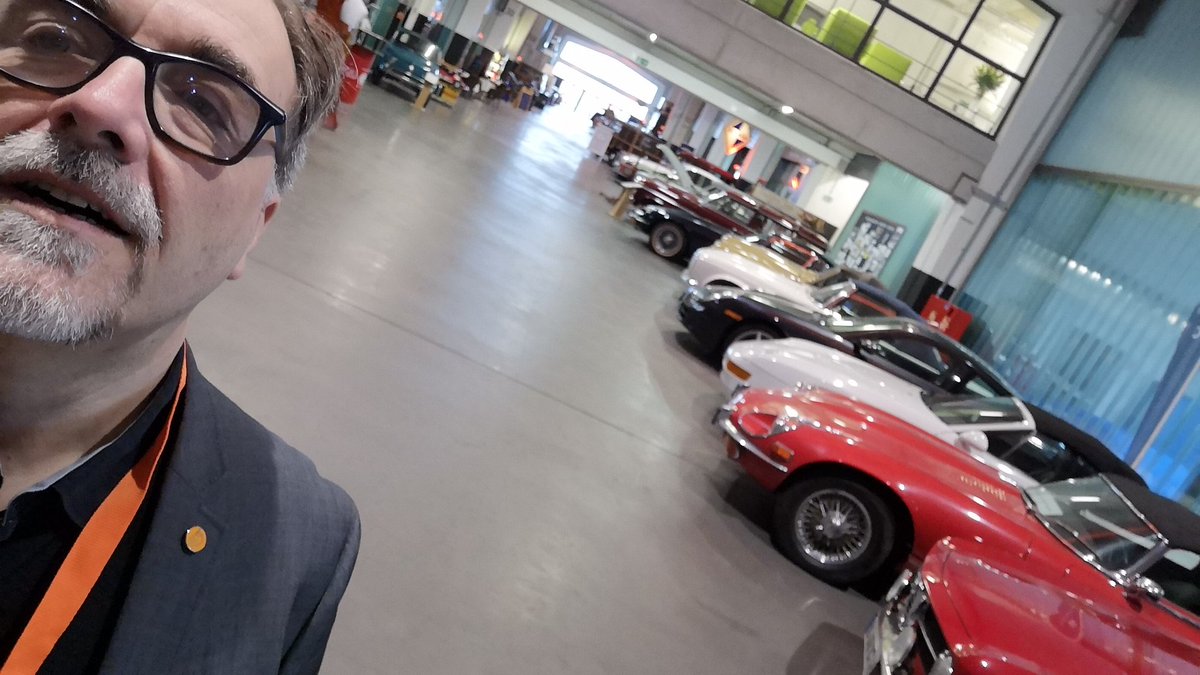 seisteve's tweet image. #spsbe will have problems focusing today... For a petrol head this venue is distracting.  Must focus on #scrwDUP Celebrating Failure in #O365