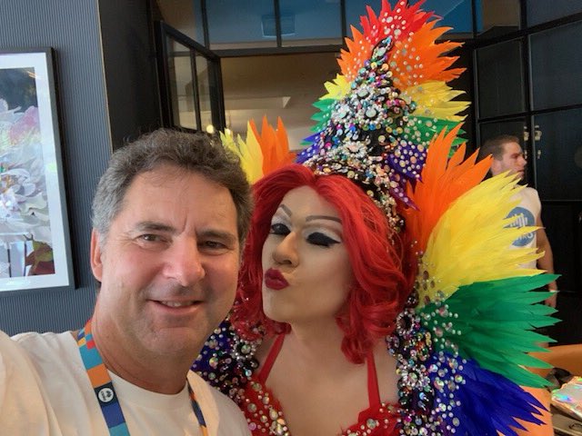 DrLarryMarshall's tweet photo. Diversity is critical to innovation, but supporting all of your people to be themselves at work is also just the right thing to do. Proud to be celebrating #MardiGras2020 with Team @CSIRO ! https://t.co/v3w4y84qeR https://t.co/MlSvJTZBtI