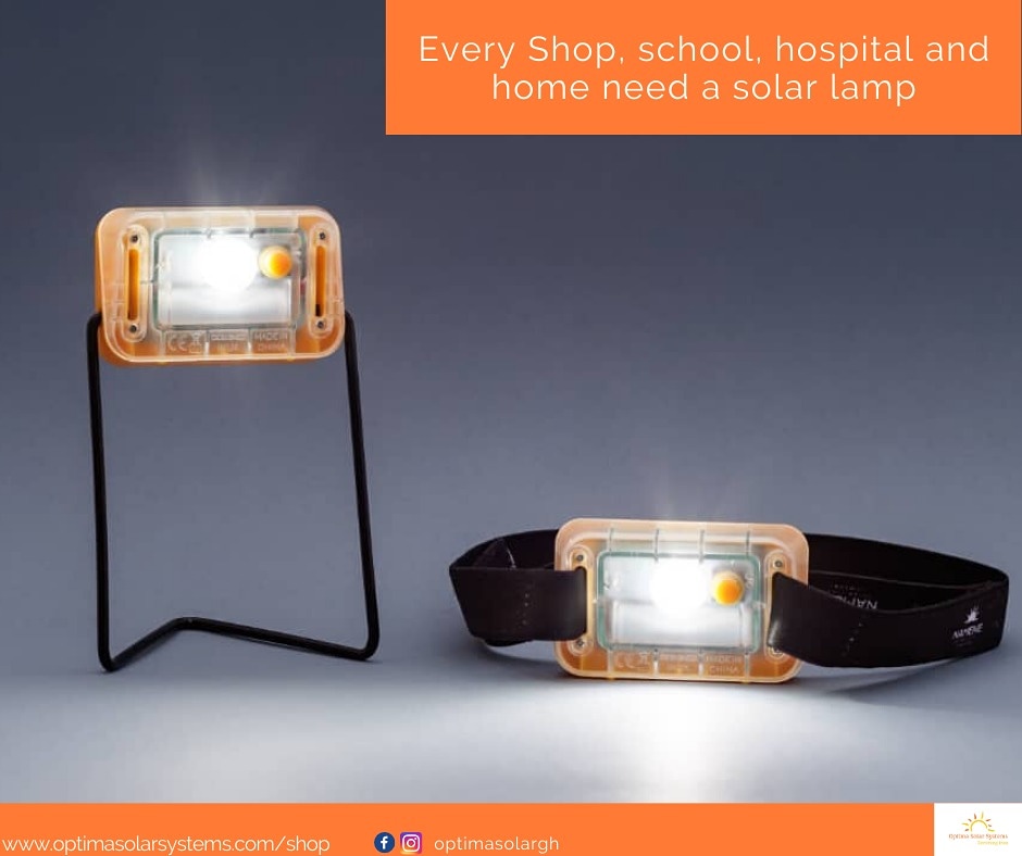 optima_solar's tweet photo. Every Shop, school, hospital and home need a solar lamp. You never know when the light will go off. Visit our website to place your order. https://t.co/oQ6urBltxv or call +233 555 566 827
#solarpanels #solarlamps #solarenergy #solarsystems #solarsystem #solarpower #solarpowered https://t.co/9xkL7aYqEa