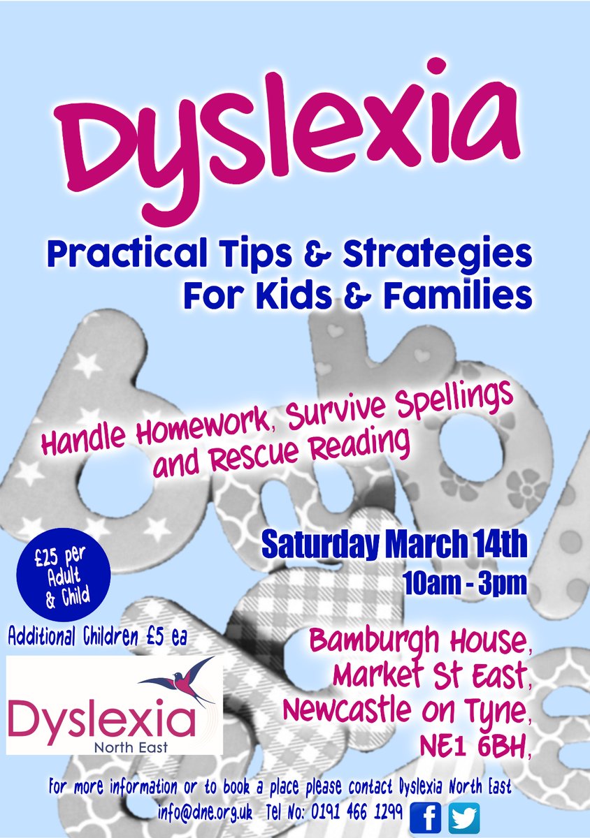 Anyone struggling to help a child with literacy issues at school? - this workshop could be for you. Hands-on activities and practical tips and help! Please pass on the message to anyone who might need it! 🤗🤩😊