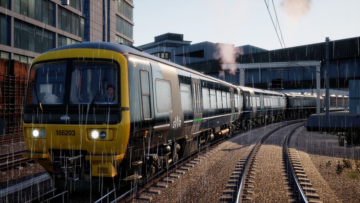 Ilba87658's tweet photo. Class 166 Great Western Express TSW 2020
#Ilba8765 #British #GreatBritain  #Class166 #GWR
#MultipleUnit #Diesel #TrainSimWorld2020 #TSW2020 #DovetailGames
#Steam #Simulation #gameplay 
#London #station #Paddington  

Two Beautiful photo of the Class 166 In Train Sim World 2020 https://t.co/sxux8FjF1o