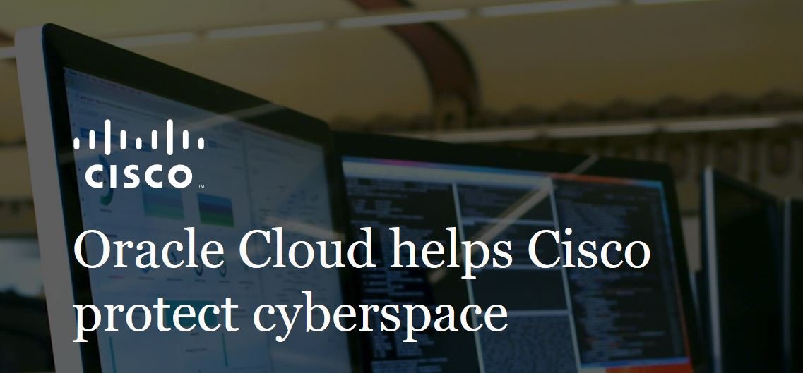 Did you know that Cisco Tetration SaaS (software as a service) runs on Oracle cloud bare metal servers?
Listen to Navindra Yadav, Founder of Cisco Tetration Analytics, why they selected #OCI . #Security #Cloud #Cisco 

youtu.be/vI36yrYs23M