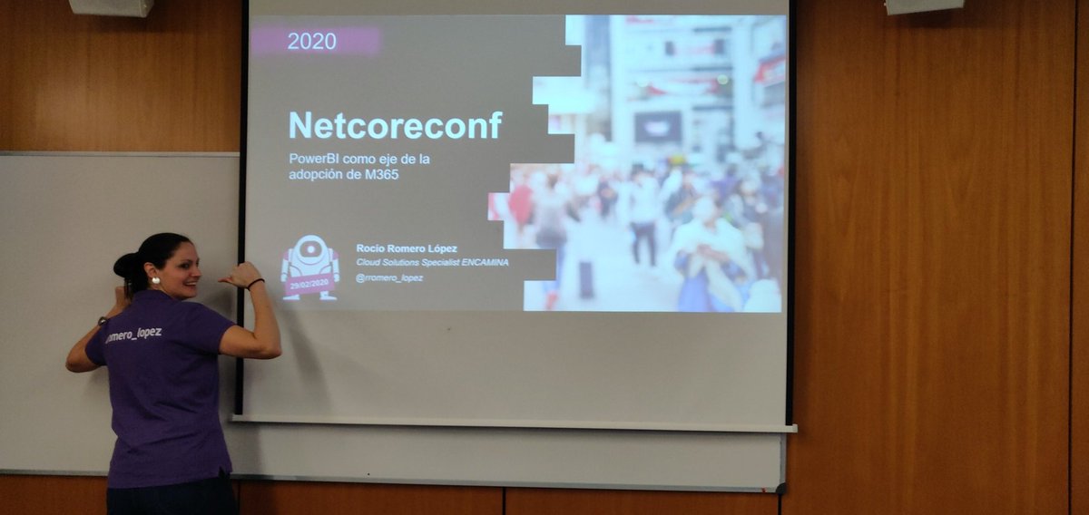 adderin's tweet photo. Listos para ver a la crack de @rromero_lopez en el Track 3 de la @netcoreconf! #netcoreconfvalencia @ENCAMINA #encateam https://t.co/RxoTknVIAa
