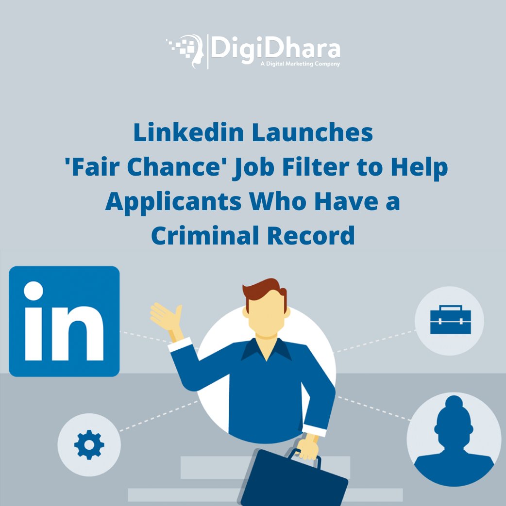 digidhara's tweet image. LinkedIn has added a new &apos;Fair Chance&apos; job search filter to help people with a criminal record find employers that are open to hiring them.
#job #careers #employers #recruitment #hiring #linkedin #fairchance #filter #help #people #criminal #record #latestnews #digidhara